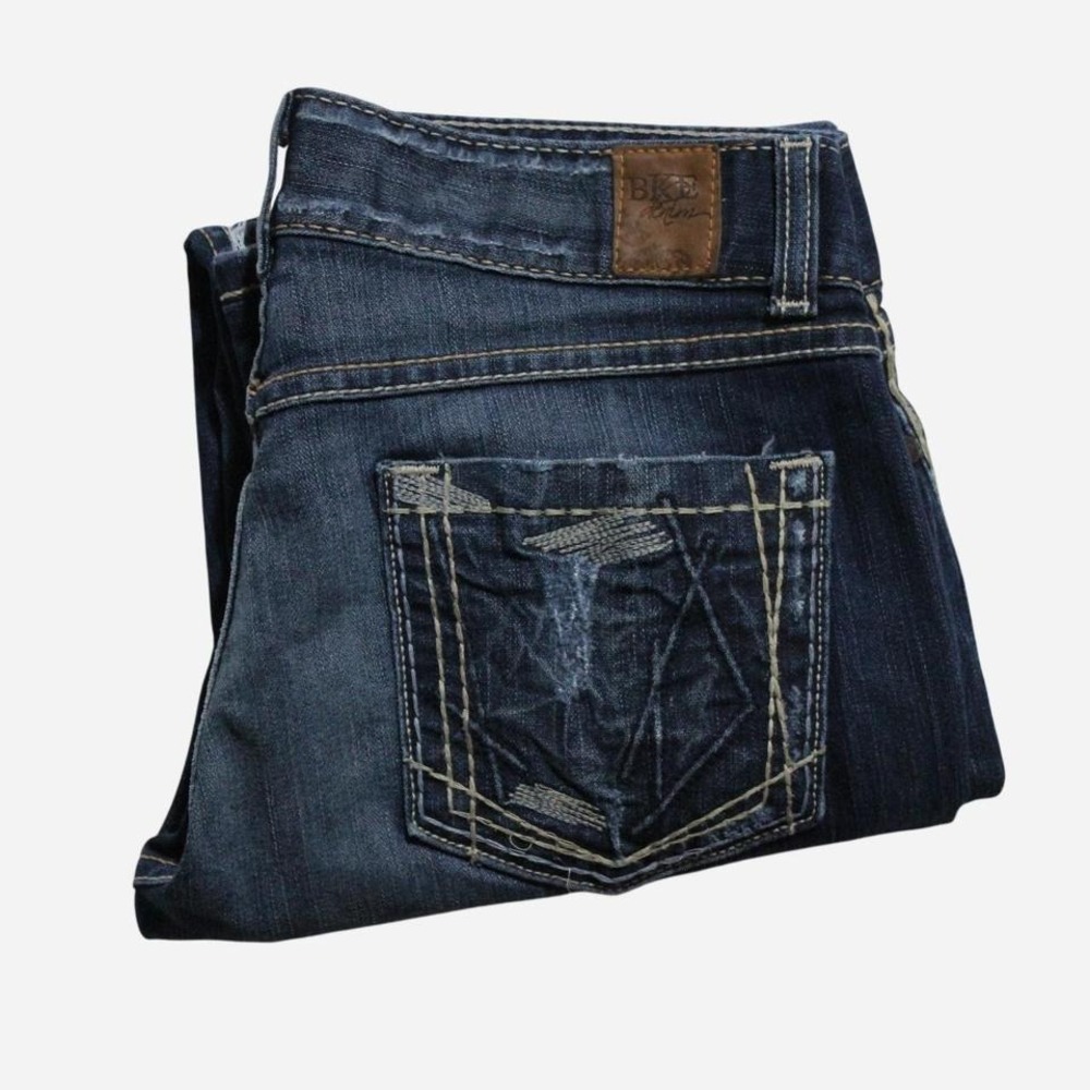 Womens Y2K Grunge BKE Low-rise Bootcut Jeans